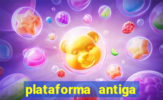 plataforma antiga de jogos